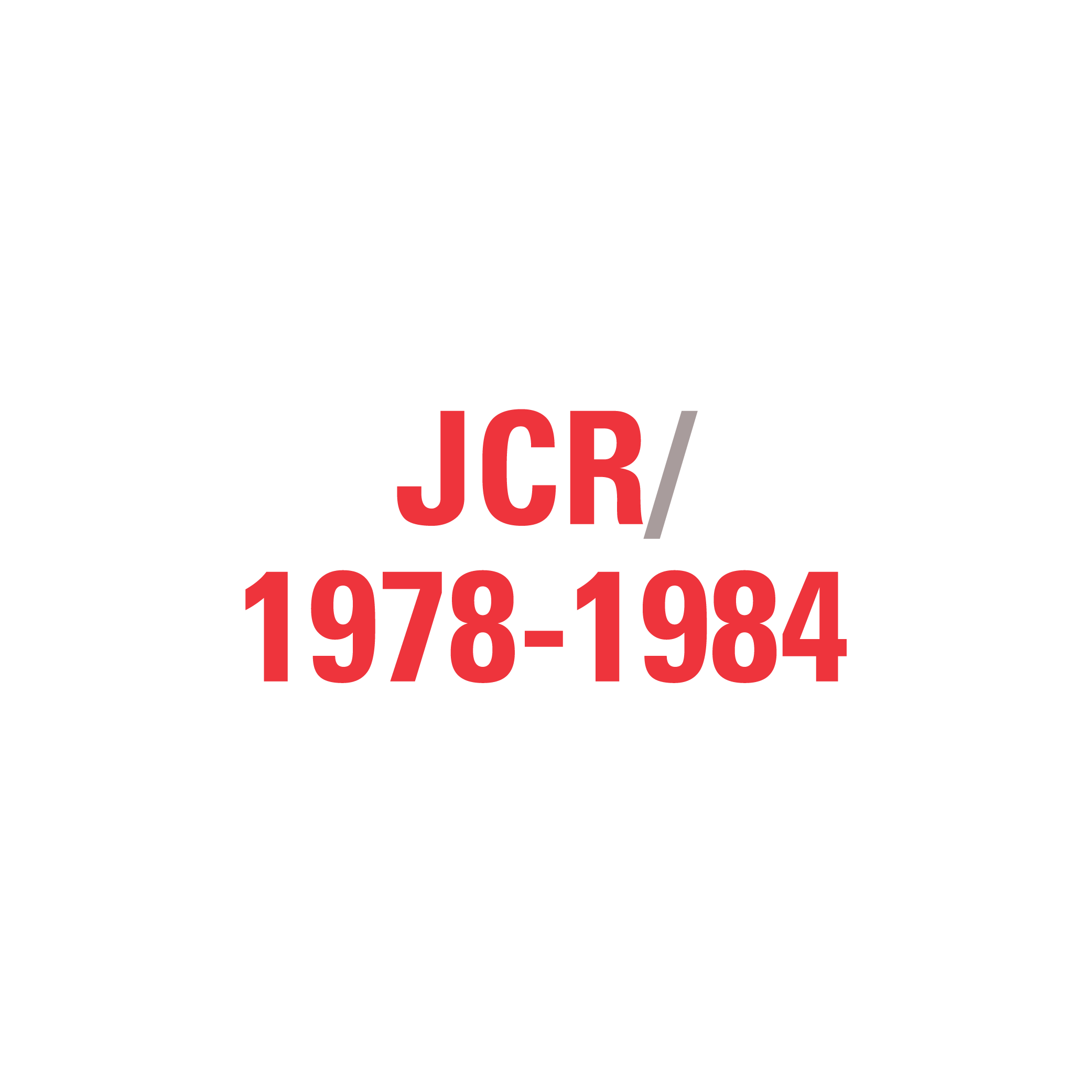 JCR 1978-1984